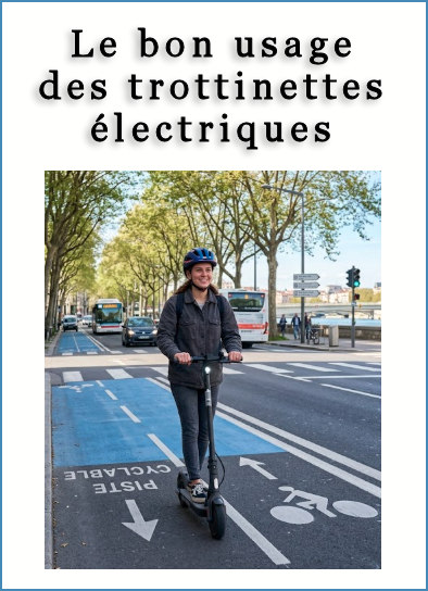 Le bon usage des trottinettes électrique